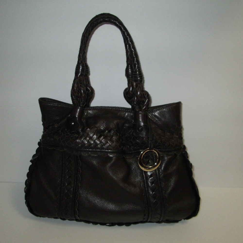 Elliott Lucca Brown Leather Tote - Picture 8 of 8